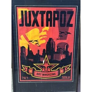 Juxtapoz Art Magazine Poster‎ Obey Propaganda Shepard Fairey 2001